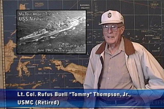 USS Nashville CL-43 - Video Timeline