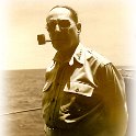 General MacArthur aboard the Nashville - 1944