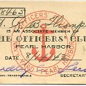 Pearl Harbor Officers Club Membership