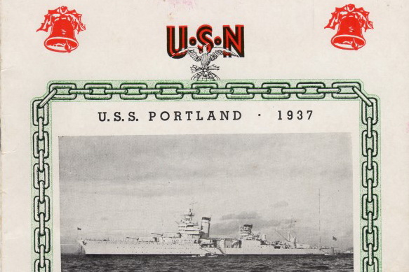 USS Portland Log Book