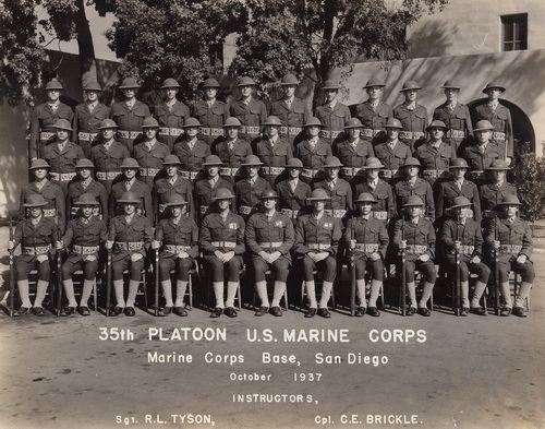 1937 Marine Enlistment